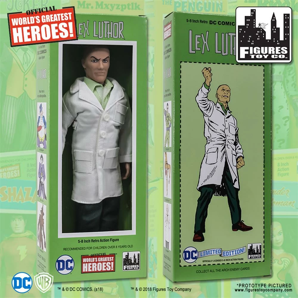 Figures Toy Company DC Comics - Lex Luthor 8" Action Figure Figures Toy Company DC Comics - Lex Luthor 8" Action Figure