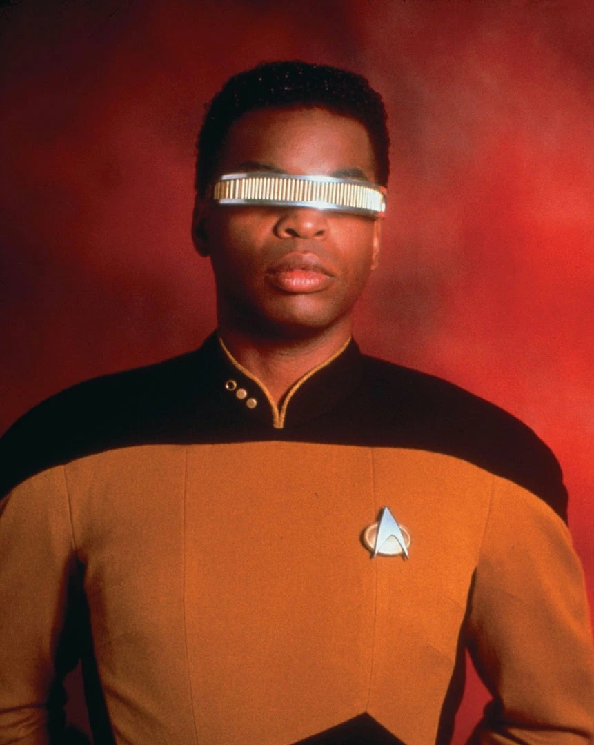 Mego Star Trek Wave 14 - La Forge 8" Action Figure All Mego Mego Star Trek Wave 14 - La Forge 8" Action Figure All Mego