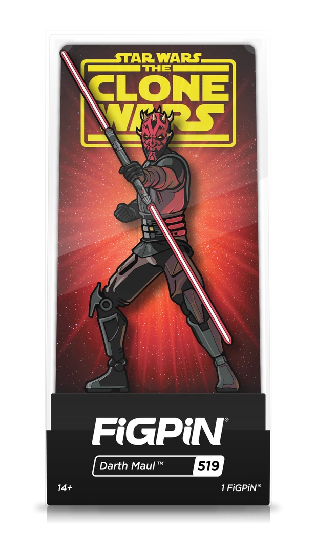 FiGPiN Star Wars Clone Wars - Darth Maul #519 FiGPiN Star Wars Clone Wars - Darth Maul #519