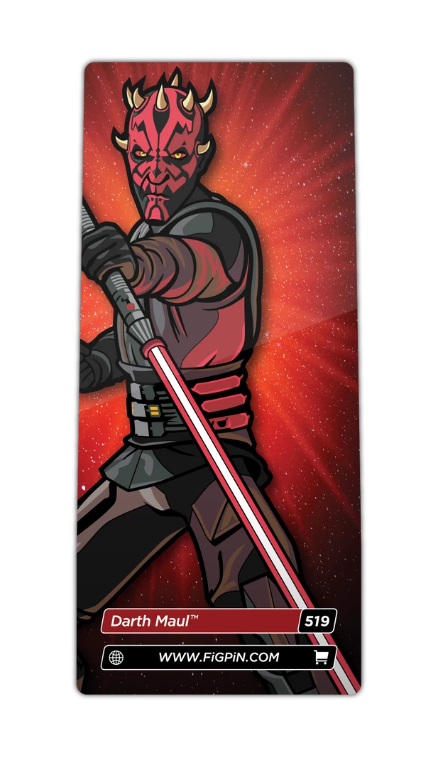 FiGPiN Star Wars Clone Wars - Darth Maul #519 FiGPiN Star Wars Clone Wars - Darth Maul #519