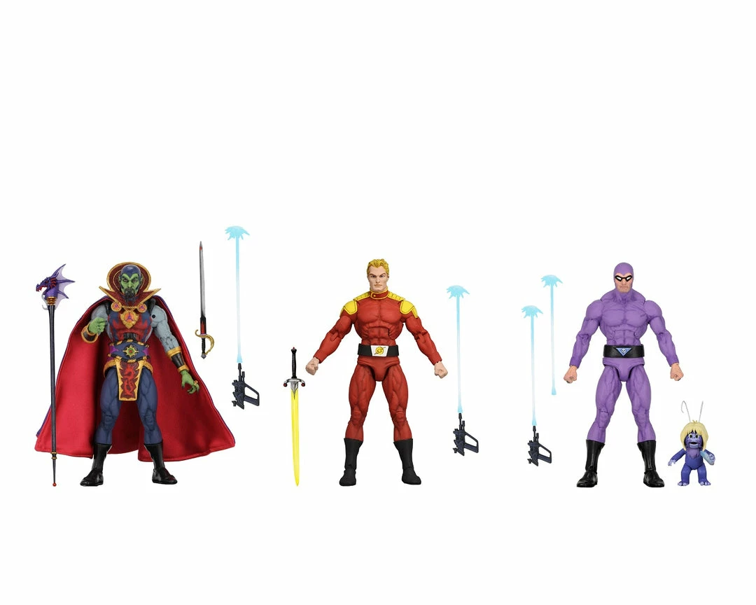 NECA - King Features Defenders Of The Earth Series 1 Set Of 3 - 7" Action Figures NECA - King Features Defenders Of The Earth Series 1 Set Of 3 - 7" Action Figures