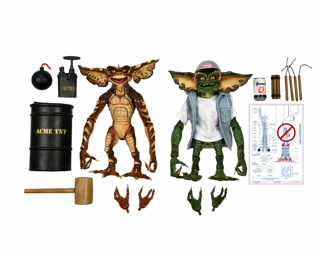 NECA - Gremlins - Ultimate Demolition 2 Pack 7" Action Figures NECA - Gremlins - Ultimate Demolition 2 Pack 7" Action Figures