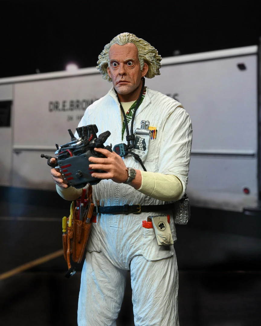 NECA - Back To The Future - Ultimate Doc Brown (1985) 7" Action Figure (Pre-Order Ships October) NECA - Back To The Future - Ultimate Doc Brown (1985) 7" Action Figure (Pre-Order Ships October)