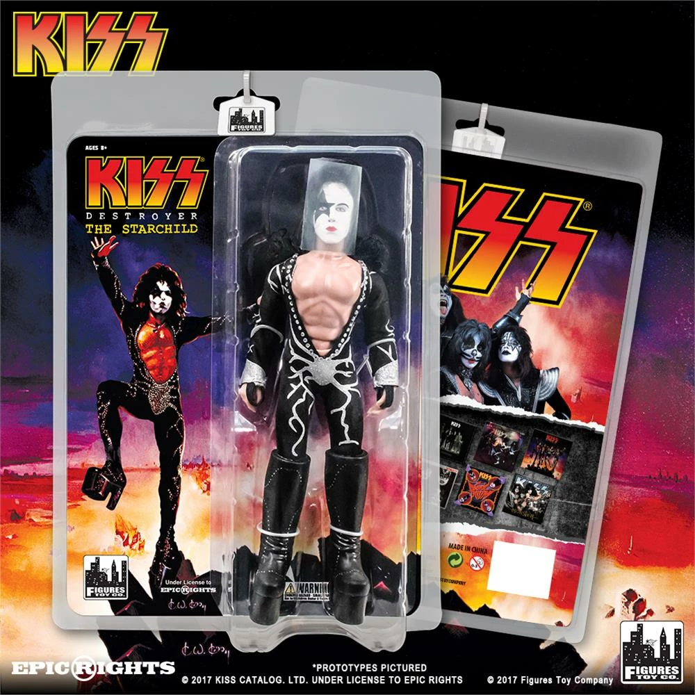 Figures Toy Company KISS- The Starchild (Destroyer) 8" Action Figure Figures Toy Company KISS- The Starchild (Destroyer) 8" Action Figure