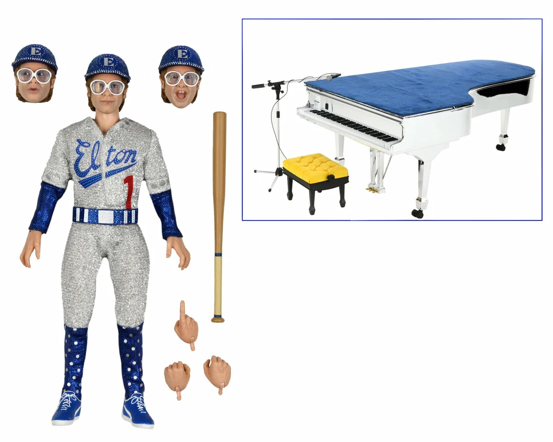 NECA - Elton John (Live In '75) 8" Clothed Action Figure (Pre-Order Ships August) Mego NECA - Elton John (Live In '75) 8" Clothed Action Figure (Pre-Order Ships August) Mego