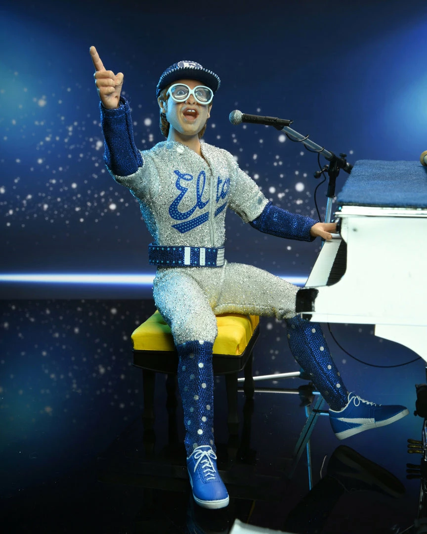NECA - Elton John (Live In '75) 8" Clothed Action Figure (Pre-Order Ships August) Mego NECA - Elton John (Live In '75) 8" Clothed Action Figure (Pre-Order Ships August) Mego