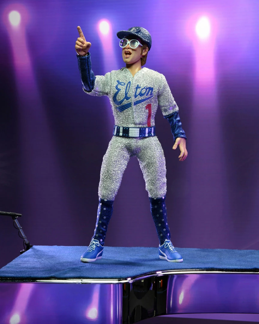 NECA - Elton John (Live In '75) 8" Clothed Action Figure (Pre-Order Ships August) Mego NECA - Elton John (Live In '75) 8" Clothed Action Figure (Pre-Order Ships August) Mego