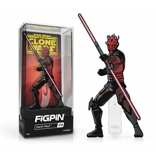 FiGPiN Star Wars Clone Wars - Darth Maul #519 FiGPiN Star Wars Clone Wars - Darth Maul #519
