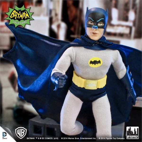Figures Toy Company Batman Classic TV Series - Batman 8" Action Figure Figures Toy Company Batman Classic TV Series - Batman 8" Action Figure