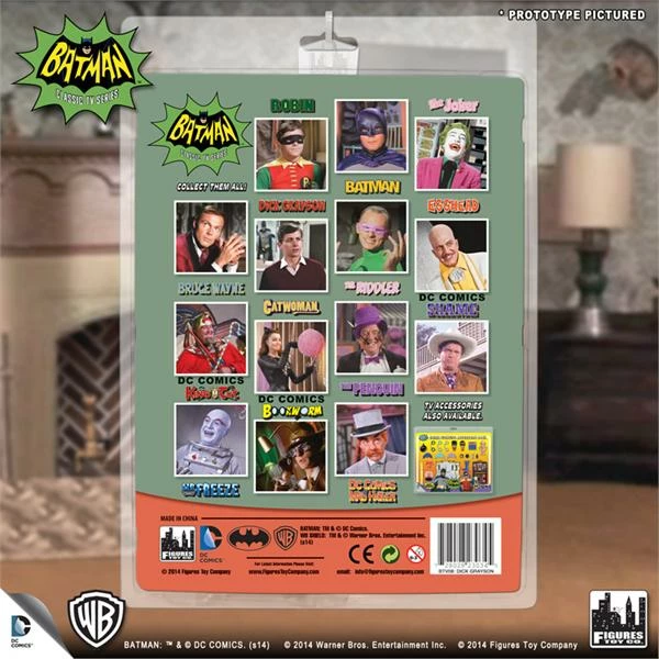 Figures Toy Company Batman Classic TV Series - Dick Grayson 8" Action Figure Figures Toy Company Batman Classic TV Series - Dick Grayson 8" Action Figure