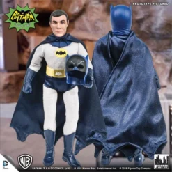 Figures Toy Company Batman Classic TV Series - Batman (Removable Cowl) 8" Action Figure 4 Figures Toy Company Batman Classic TV Series - Batman (Removable Cowl) 8