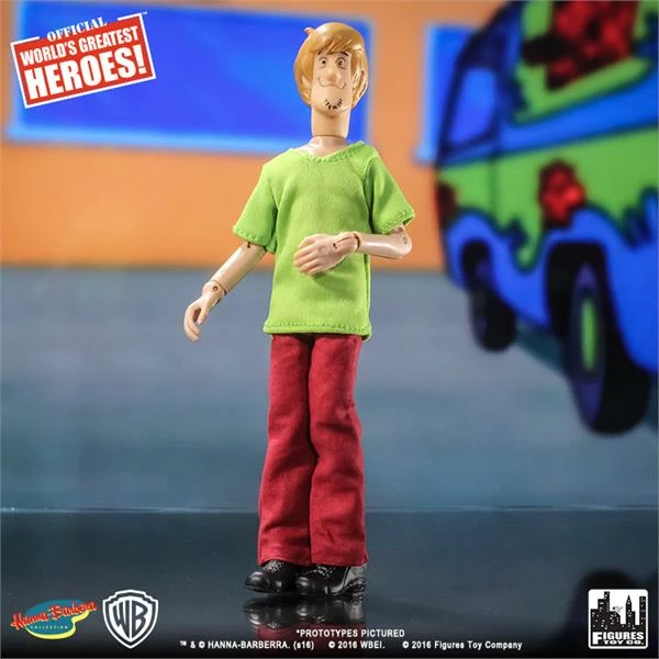 Figures Toy Company Scooby-Doo - Shaggy 8" Action Figure Figures Toy Company Scooby-Doo - Shaggy 8" Action Figure