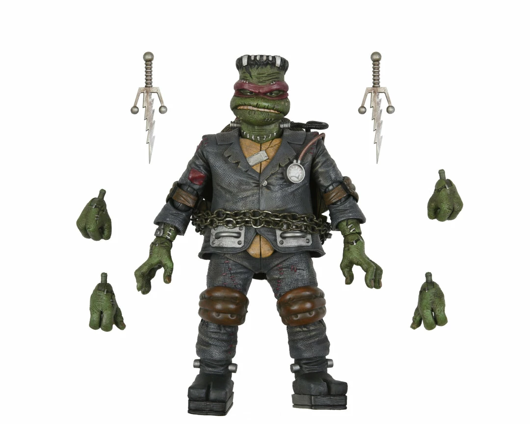 NECA - Universal Monsters X TMNT - Ultimate Raphael Frankenstein 7" Action Figure NECA - Universal Monsters X TMNT - Ultimate Raphael Frankenstein 7" Action Figure