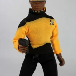 Mego Star Trek Wave 14 - La Forge 8" Action Figure All Mego 12 Mego Star Trek Wave 14 - La Forge 8