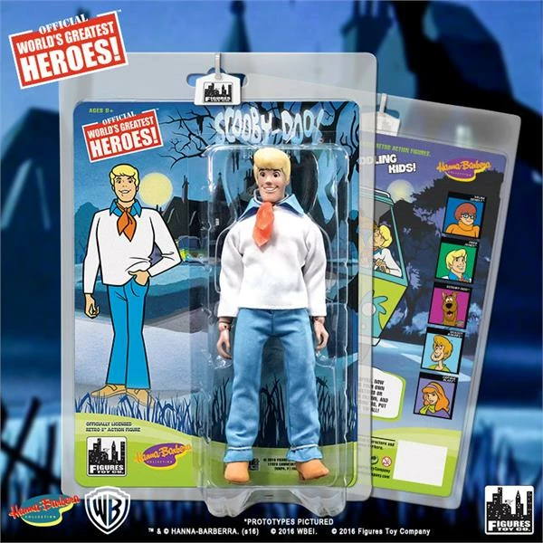 Figures Toy Company Scooby-Doo - Fred 8" Action Figure Figures Toy Company Scooby-Doo - Fred 8" Action Figure