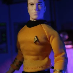 Mego Star Trek Wave 14 - Captain Kirk (New Head Sculpt) 8" Action Figure All Mego 5 Mego Star Trek Wave 14 - Captain Kirk (New Head Sculpt) 8