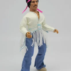 Clearance Damaged Package Damaged Package Mego Music Jimi Hendrix - Woodstock With Flocked Hair 8" Action Figure 7 Clearance Damaged Package Damaged Package Mego Music Jimi Hendrix - Woodstock With Flocked Hair 8