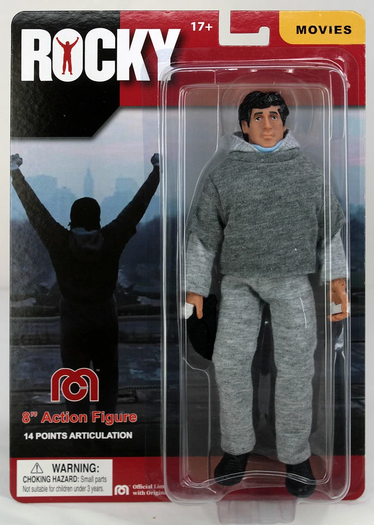 ZLC MEGO Exclusive Rocky Balboa In Training Sweatsuit 8" Action Figure All Mego ZLC MEGO Exclusive Rocky Balboa In Training Sweatsuit 8" Action Figure All Mego
