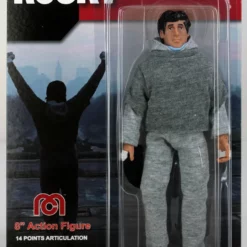 Damaged Package ZLC MEGO Exclusive Rocky Balboa In Training Sweatsuit 8" Action Figure