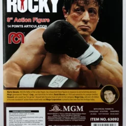 ZLC MEGO Exclusive Rocky Balboa In Training Sweatsuit 8" Action Figure All Mego 4 ZLC MEGO Exclusive Rocky Balboa In Training Sweatsuit 8