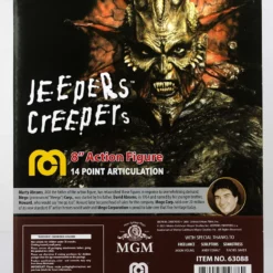 Clearance Damaged Package Damaged Package Mego Horror Wave 14 - Jeepers Creepers (Outfit Variant) 8" Action Figure