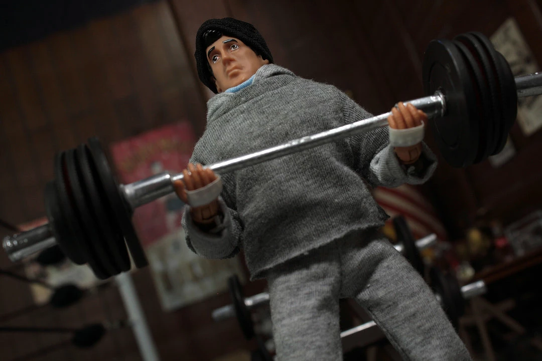 ZLC MEGO Exclusive Rocky Balboa In Training Sweatsuit 8" Action Figure All Mego ZLC MEGO Exclusive Rocky Balboa In Training Sweatsuit 8" Action Figure All Mego
