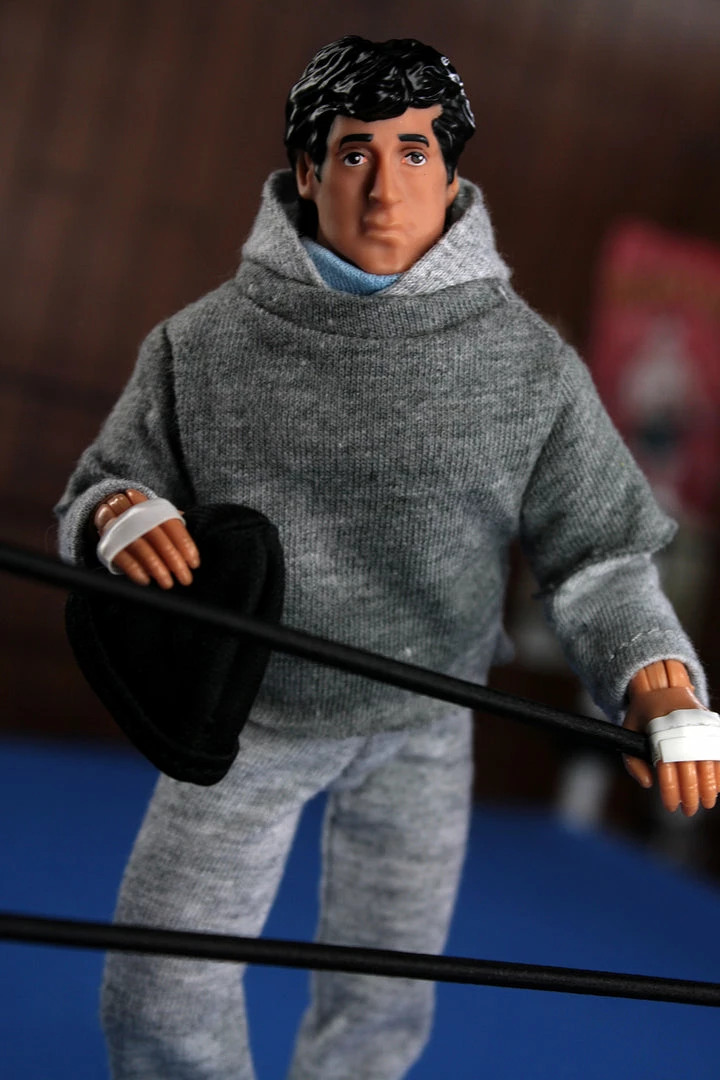 ZLC MEGO Exclusive Rocky Balboa In Training Sweatsuit 8" Action Figure All Mego ZLC MEGO Exclusive Rocky Balboa In Training Sweatsuit 8" Action Figure All Mego