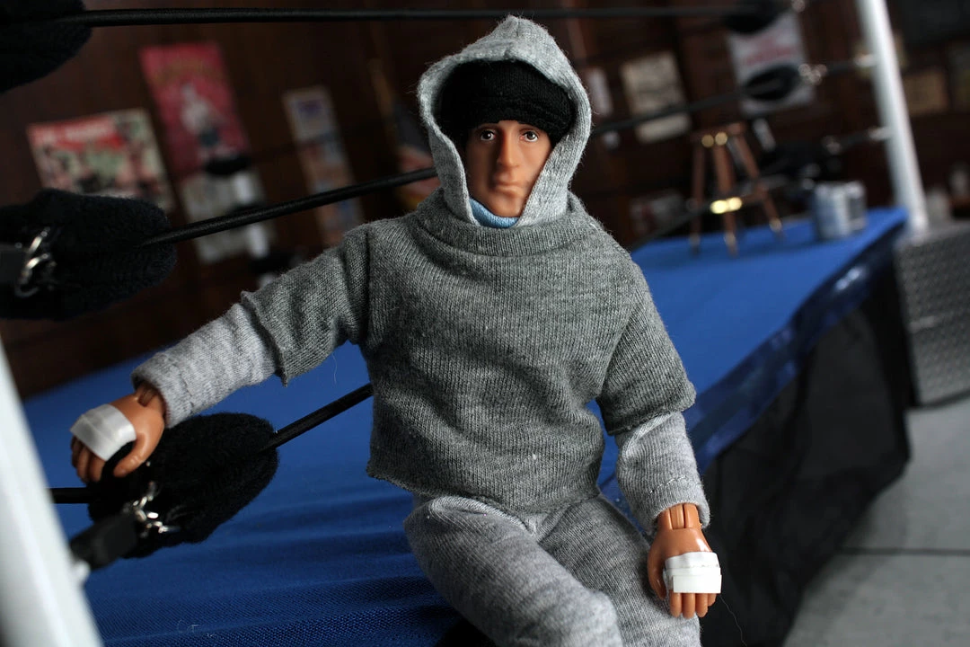 ZLC MEGO Exclusive Rocky Balboa In Training Sweatsuit 8" Action Figure All Mego ZLC MEGO Exclusive Rocky Balboa In Training Sweatsuit 8" Action Figure All Mego