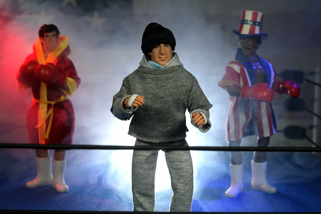 ZLC MEGO Exclusive Rocky Balboa In Training Sweatsuit 8" Action Figure All Mego ZLC MEGO Exclusive Rocky Balboa In Training Sweatsuit 8" Action Figure All Mego