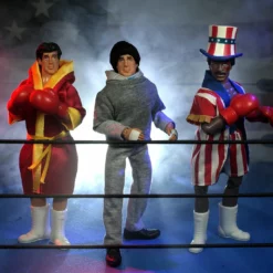 Damaged Package ZLC MEGO Exclusive Rocky Balboa In Training Sweatsuit 8