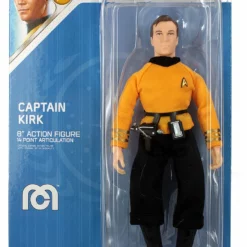 Mego Star Trek Wave 14 - Captain Kirk (New Head Sculpt) 8" Action Figure All Mego