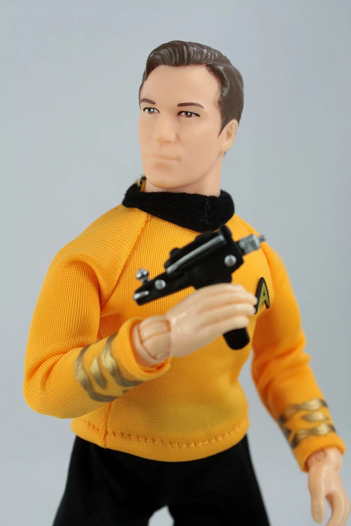 Mego Star Trek Wave 14 - Captain Kirk (New Head Sculpt) 8" Action Figure All Mego Mego Star Trek Wave 14 - Captain Kirk (New Head Sculpt) 8" Action Figure All Mego