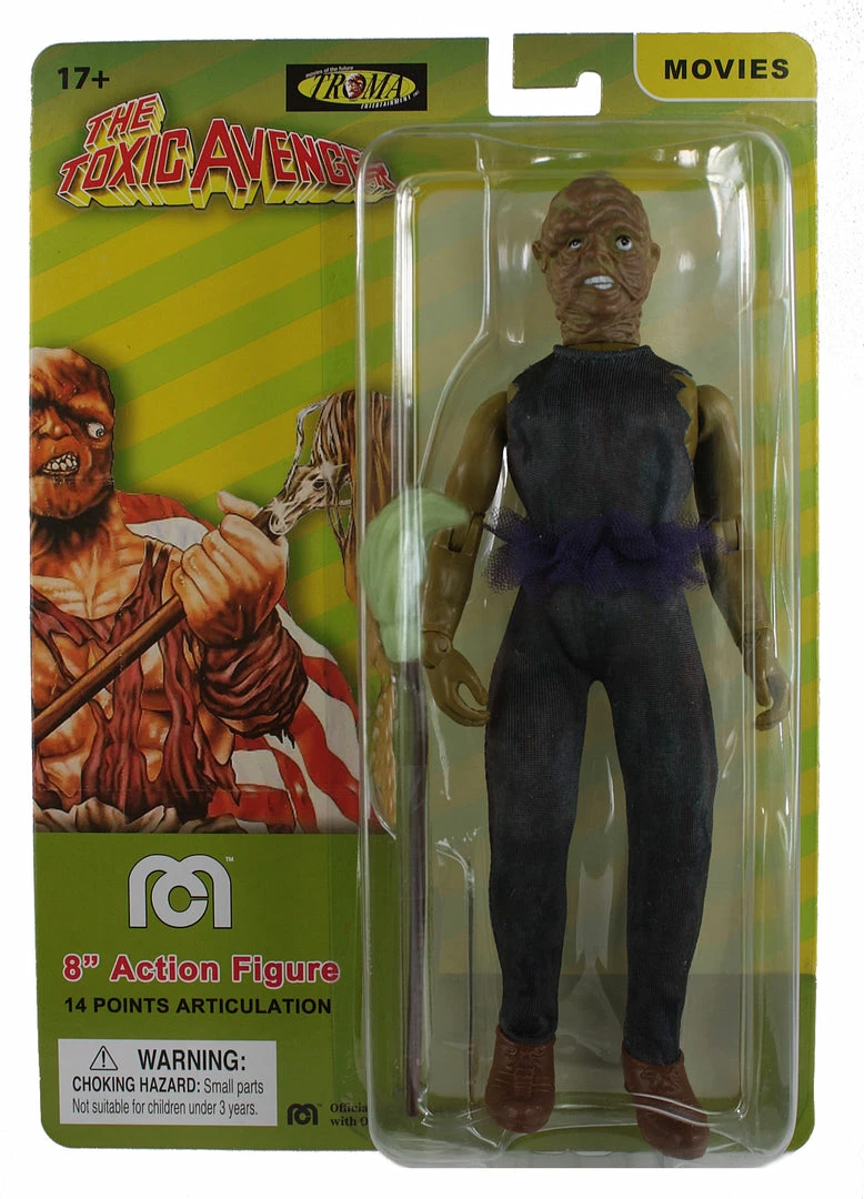 Clearance Damaged Package Damaged Package Mego Movies Wave 14 - Toxic Avenger 8" Action Figure Clearance Damaged Package Damaged Package Mego Movies Wave 14 - Toxic Avenger 8" Action Figure