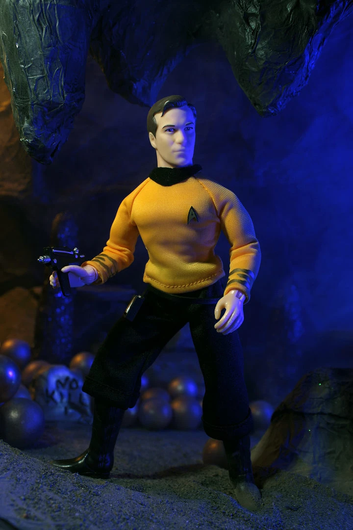 Mego Star Trek Wave 14 - Captain Kirk (New Head Sculpt) 8" Action Figure All Mego Mego Star Trek Wave 14 - Captain Kirk (New Head Sculpt) 8" Action Figure All Mego