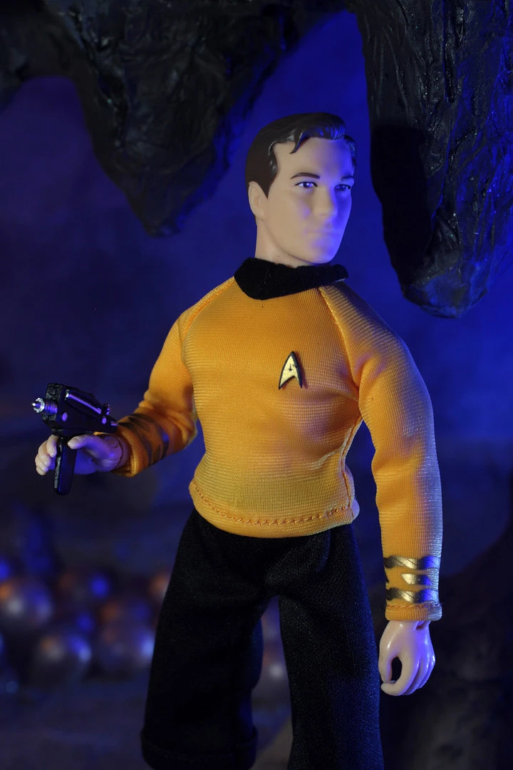 Mego Star Trek Wave 14 - Captain Kirk (New Head Sculpt) 8" Action Figure All Mego Mego Star Trek Wave 14 - Captain Kirk (New Head Sculpt) 8" Action Figure All Mego