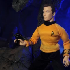Mego Star Trek Wave 14 - Captain Kirk (New Head Sculpt) 8" Action Figure All Mego 8 Mego Star Trek Wave 14 - Captain Kirk (New Head Sculpt) 8