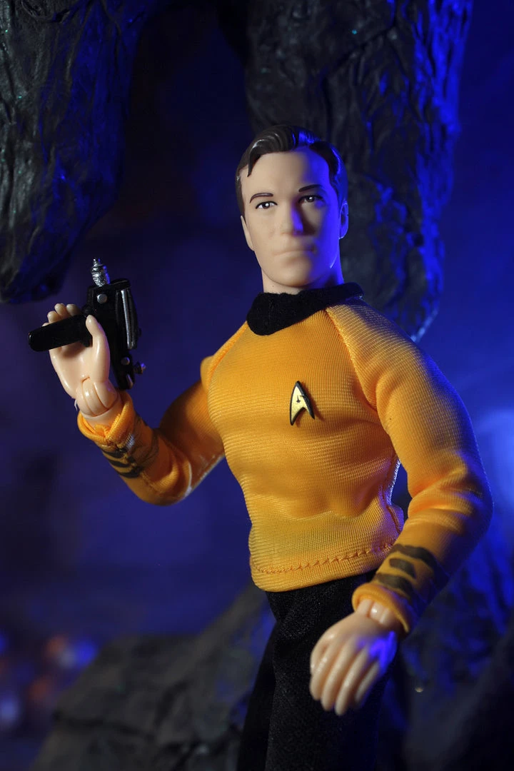 Mego Star Trek Wave 14 - Captain Kirk (New Head Sculpt) 8" Action Figure All Mego Mego Star Trek Wave 14 - Captain Kirk (New Head Sculpt) 8" Action Figure All Mego