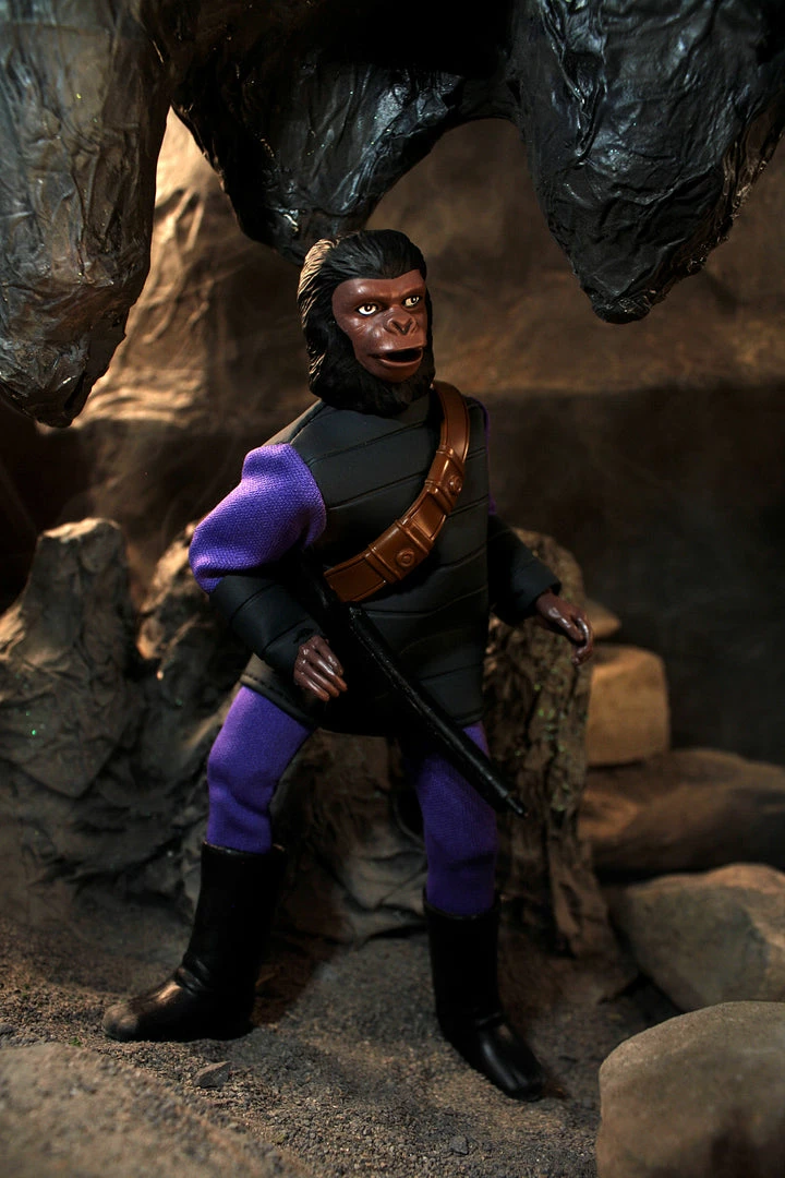 Mego Planet Of The Apes Wave 14 - Soldier Ape With Brown Bandolier 8" Action Figure Mego Planet Of The Apes Wave 14 - Soldier Ape With Brown Bandolier 8" Action Figure