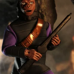 Mego Planet Of The Apes Wave 14 - Soldier Ape With Brown Bandolier 8" Action Figure 6 Mego Planet Of The Apes Wave 14 - Soldier Ape With Brown Bandolier 8