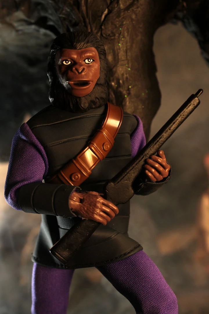 Mego Planet Of The Apes Wave 14 - Soldier Ape With Brown Bandolier 8" Action Figure Mego Planet Of The Apes Wave 14 - Soldier Ape With Brown Bandolier 8" Action Figure