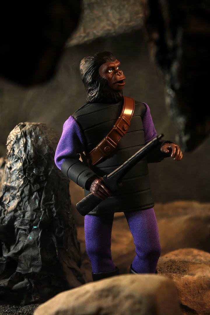 Mego Planet Of The Apes Wave 14 - Soldier Ape With Brown Bandolier 8" Action Figure Mego Planet Of The Apes Wave 14 - Soldier Ape With Brown Bandolier 8" Action Figure