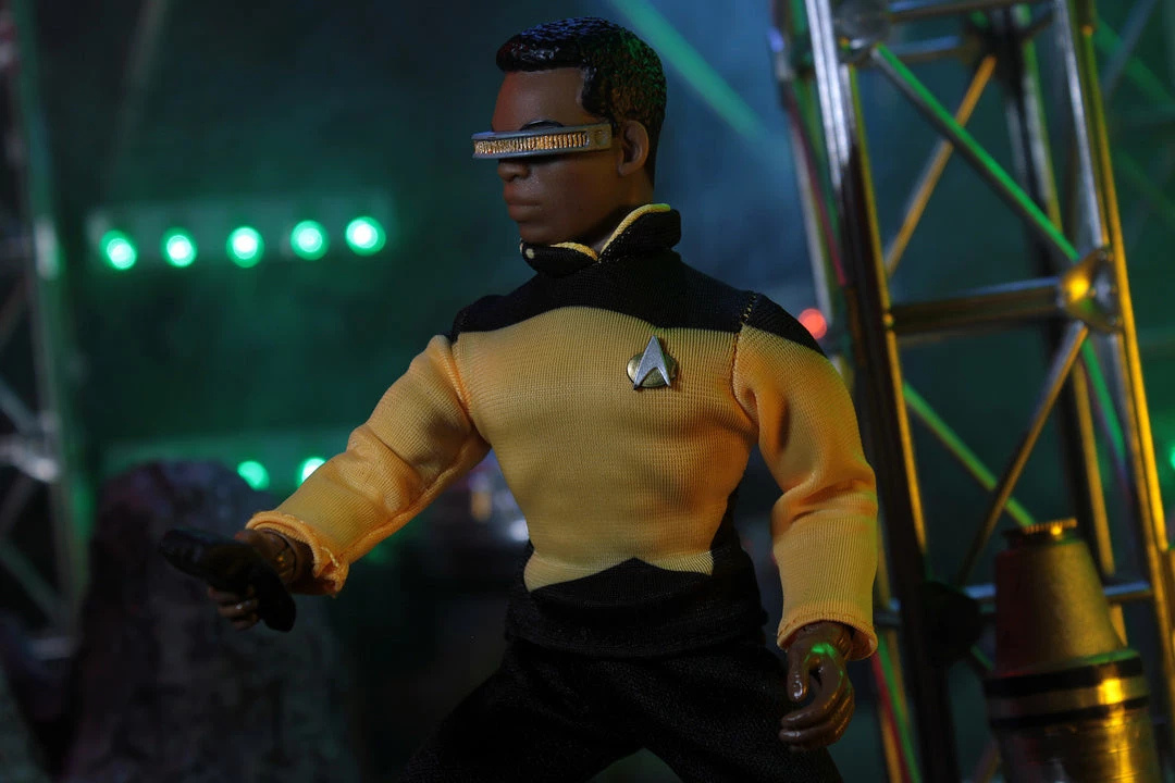 Mego Star Trek Wave 14 - La Forge 8" Action Figure All Mego Mego Star Trek Wave 14 - La Forge 8" Action Figure All Mego