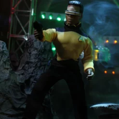Mego Star Trek Wave 14 - La Forge 8" Action Figure All Mego 7 Mego Star Trek Wave 14 - La Forge 8