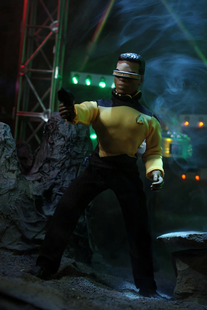Mego Star Trek Wave 14 - La Forge 8" Action Figure All Mego Mego Star Trek Wave 14 - La Forge 8" Action Figure All Mego