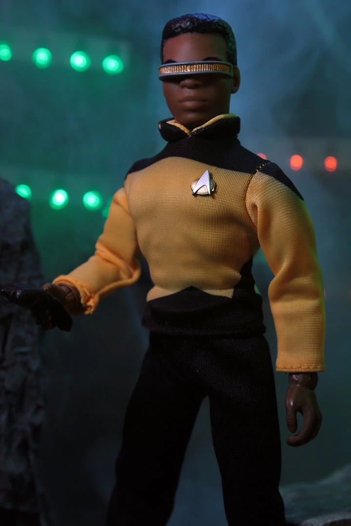 Mego Star Trek Wave 14 - La Forge 8" Action Figure All Mego Mego Star Trek Wave 14 - La Forge 8" Action Figure All Mego