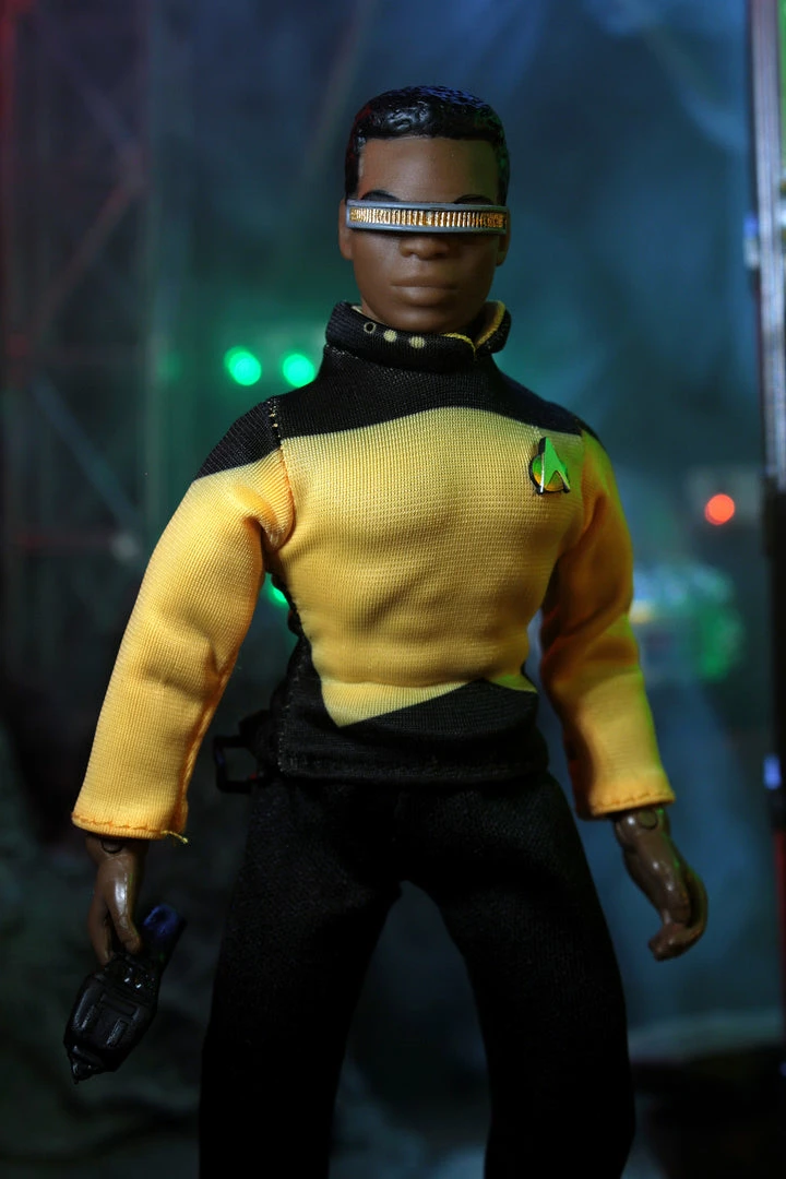 Mego Star Trek Wave 14 - La Forge 8" Action Figure All Mego Mego Star Trek Wave 14 - La Forge 8" Action Figure All Mego