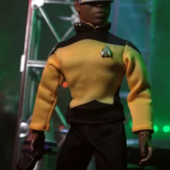 Mego Star Trek Wave 14 - La Forge 8" Action Figure All Mego 8 Mego Star Trek Wave 14 - La Forge 8