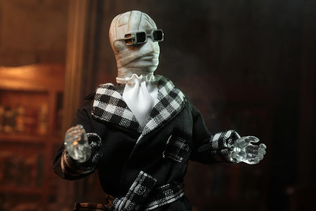 Damaged Package Mego Horror Wave 14 - Universal Invisible Man 8" Action Figure Clearance Damaged Package Damaged Package Mego Horror Wave 14 - Universal Invisible Man 8" Action Figure Clearance Damaged Package