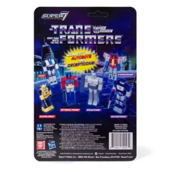 Super 7 Transformers ReAction Figure - Jazz