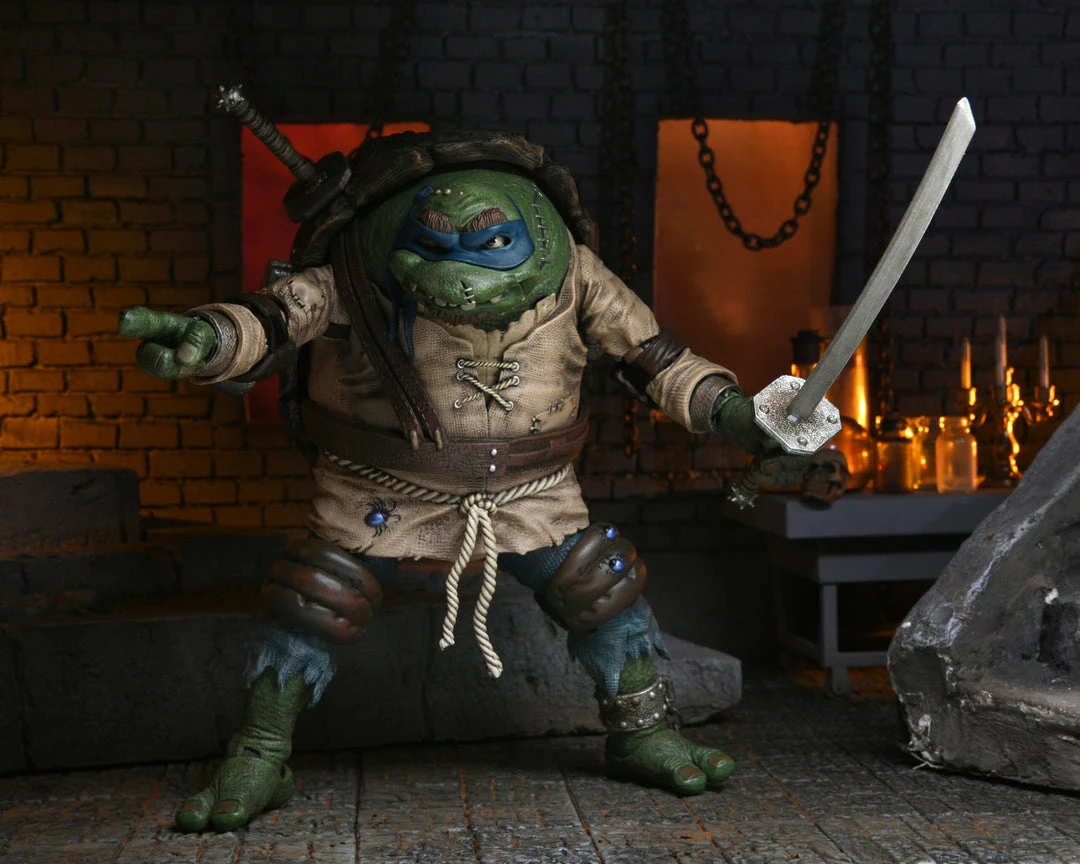 NECA - Universal Monsters X TMNT - Ultimate Leonardo Hunchback 7" Action Figure (Pre-Order Ships October) NECA - Universal Monsters X TMNT - Ultimate Leonardo Hunchback 7" Action Figure (Pre-Order Ships October)